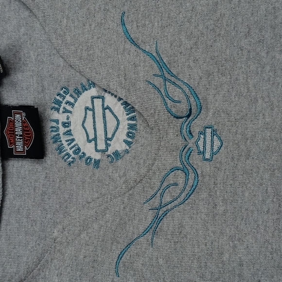 Harley Davidson womens large. Gene Lummus Swannanoa, NC top - Picture 2 of 9